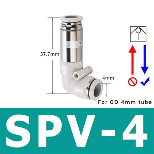 Clapet anti-retour pneumatique 1/2 pour stabiliser le débit de votre tuyau d'air d'atelier - 3