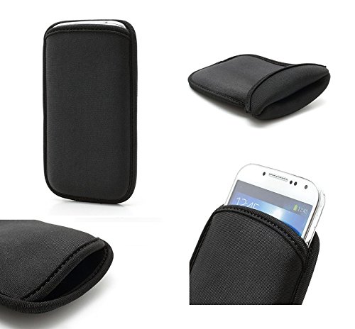 DFV mobile - Neoprene Waterproof Bag Soft Pouch Case Cover Compatible avec LG Optimus g Pro - Black