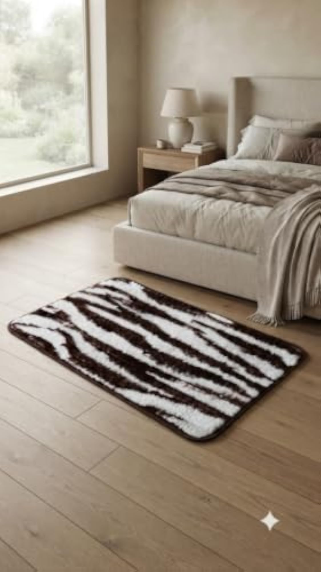 Super Soft Microfibre Dark Chocolate Bath Mat