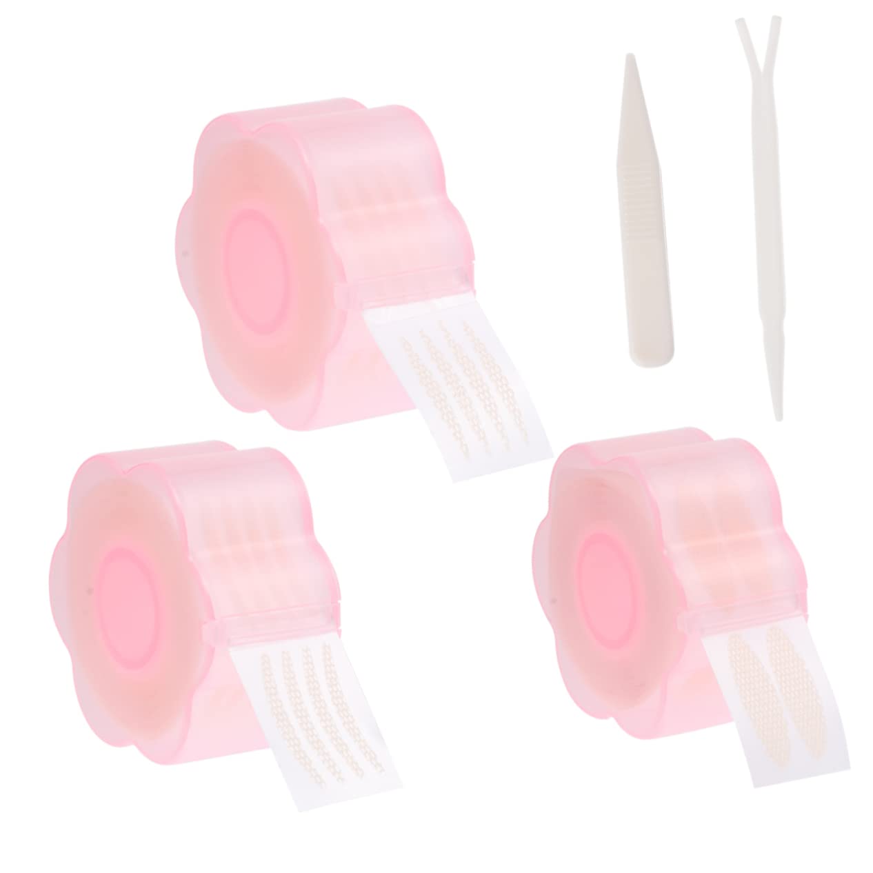 SOESFOUFU Superior Fiber Mesh Design Double Eyelid Tape 1080pcs for Women Girls Beauty Care