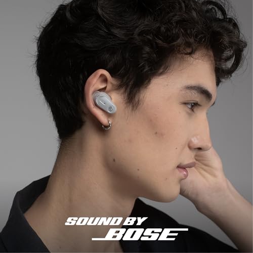 Image of Skullcandy Method 360 ANC Wireless Earbuds, Sound by Bose, Bluetooth Headphones, Premium Noise Cancelling, Up to 40 Hrs Battery, Sweat and Water Resistant, Microphone for iPhone Android - Cement