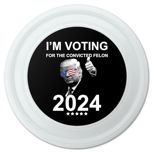 I'm Voting For Convicted Felon Trump Novelty 9