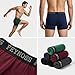 feynoss Boxershorts Herren 10er Pack - Atmungsaktive Männer Unterwäsche, Retroshorts Unterhosen Männer, XL für Fahrrad Fahren, Ball Sports