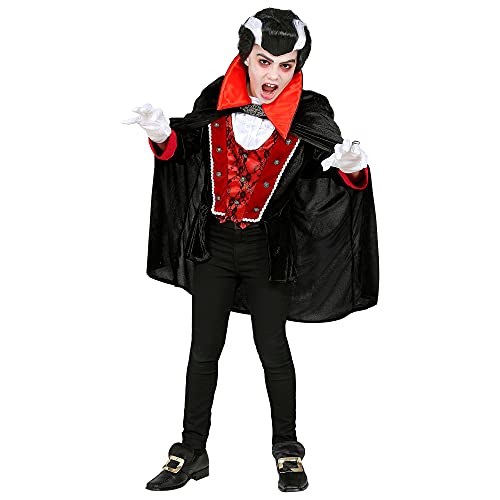 W WIDMANN MILANO Party Fashion - Déguisement d'enfant vampire victorien, suceur de sang, costume d'Halloween