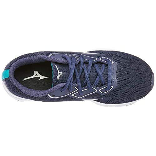 Tênis Esportivo Glow GS, Mizuno, Meninos, Azul, 35