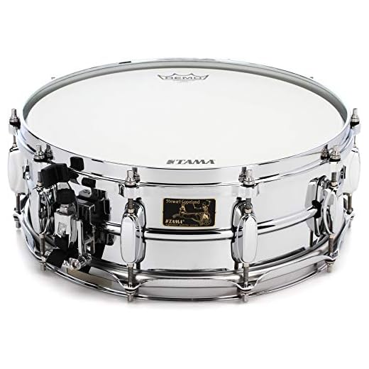 Tama Stewart Copeland Signature Brass 5 x 14 inch Snare - Chrome