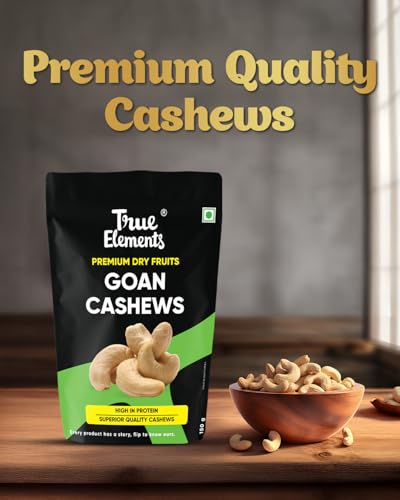 Image of True Elements Dryfruits Combo pack 450g | Raisins (Kishmish) 150gm | Goan Cashews (kaju) 150gm | Walnuts (Akhrot) 150gm | Premium Dry fruits | mixed pack | Pack of 3 | Healthy Combo pack