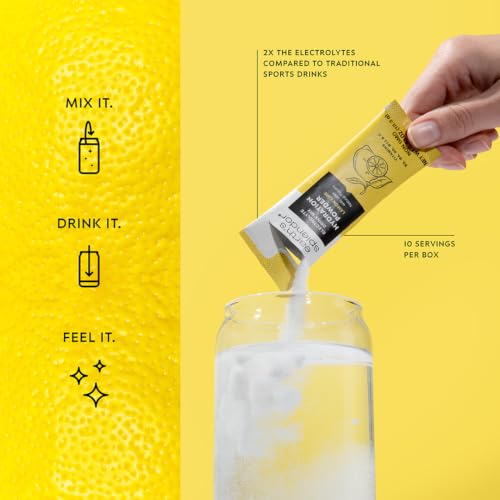 Image of Earth's Splendor Hydration Powder Sugar Free Lemon Lime Electrolyte Mix | Zero Sugar Drink Mix Electrolytes Daily Hydration Refreshing Flavor Energy Support Ten Servings