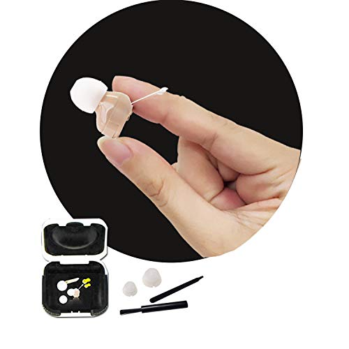 Mini Hearing Aids Amplifier in The Ear Noise Reduction Volume Control Gift Packing 1PCS