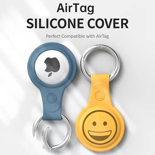 Portable Silicone Case with keychain Loop Ring with