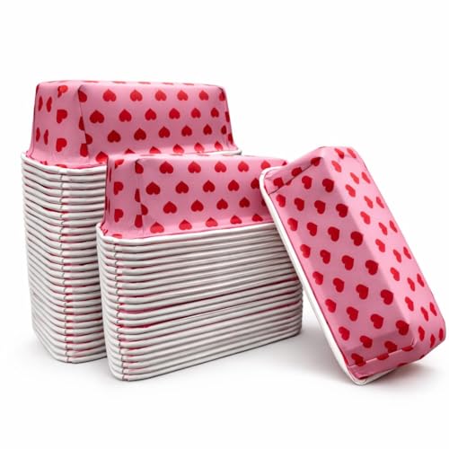 Image of Loaf Pans, Plumpy Disposable Loaf Bread Pan, Bread Pans for Baking Molds with Festive Snowflake and Christmas Designs, for Cakes and Treats (White, Pack of 10)