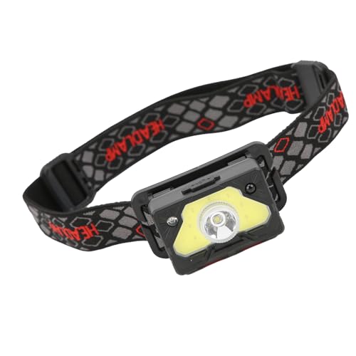 Linterna frontal ajustable con luz LED manos libres multiángulo 2