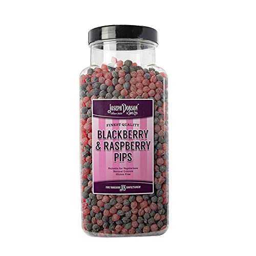 Joseph Dobson & Sons Blackberry and Raspberry Pips Sweets 2.72 kg