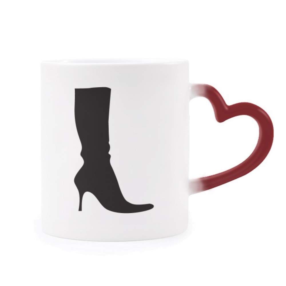 Taza térmica de botas con corazón oculto para regalar en aniversarios y fechas especiales