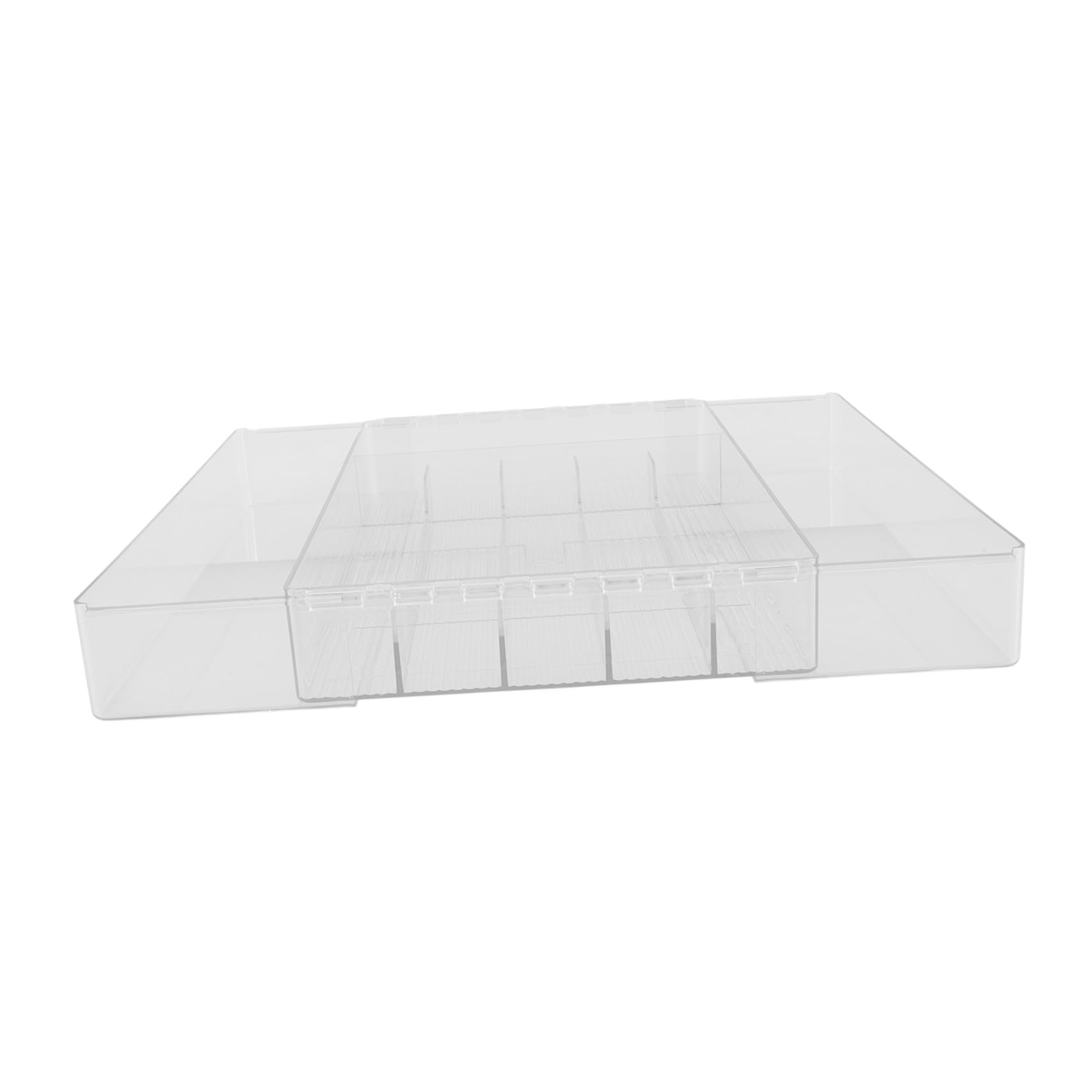 Cabilock Erweiterbarer Schubladenorganizer mit Mehreren Fächern aus Acryl