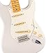 Fender Eric Johnson Stratocaster - White Blonde Bundle with Deluxe Blonde Case, Strap, Cable, and Guitar Cleaning Kit
