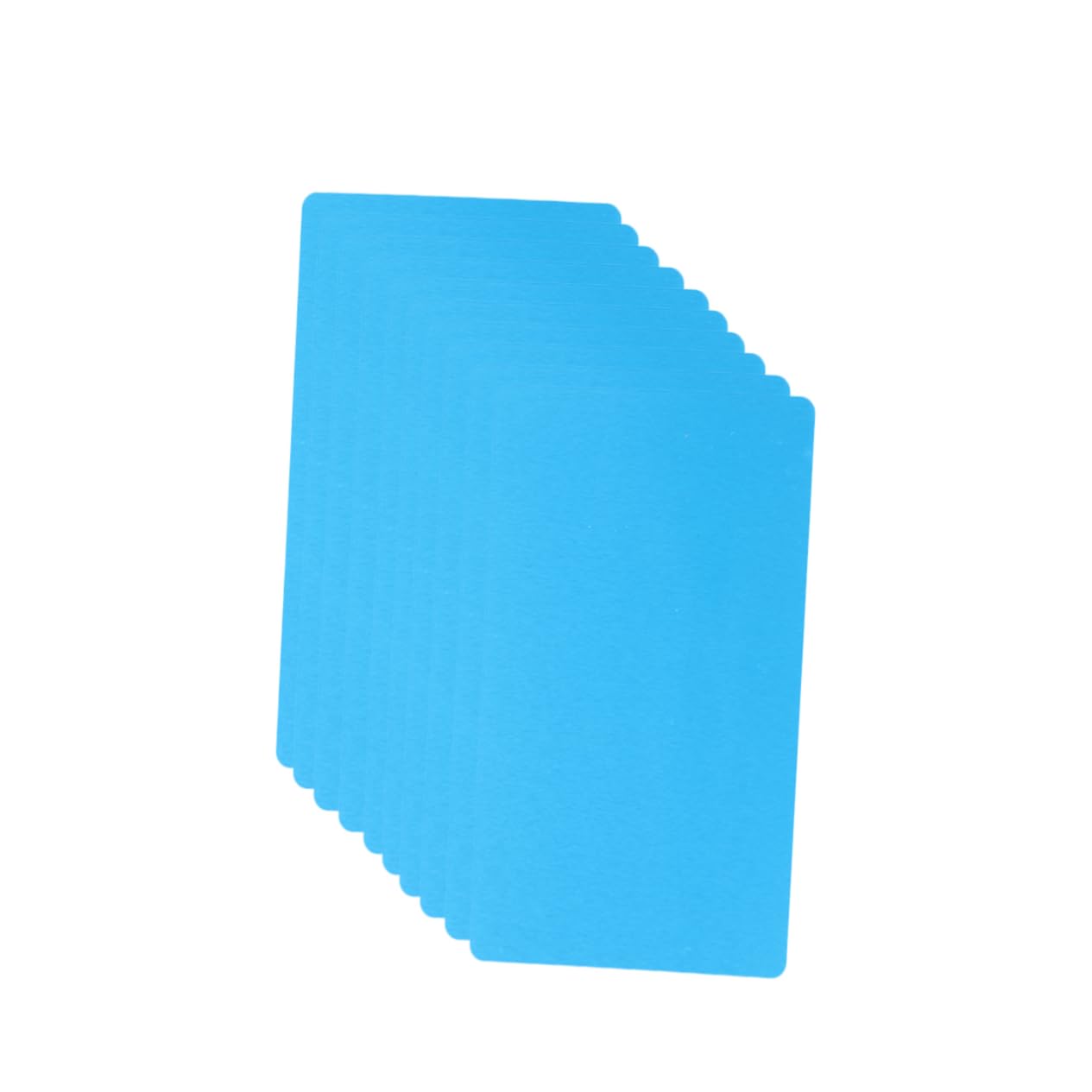 NUOBESTY 150piezas Tarjetas De Visita De Anodizado De Color Azul Personalizables Para y Cnc Estándar y Esquinas Redondeadas