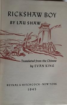 Hardcover Rickshaw Boy / By Lau Shaw [German] Book