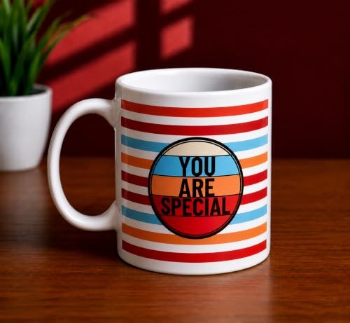 Image of nawema You are Special 2 Pcs Ceramic Coffee Mug Set, Raksha Bandhan Gift for Brother Sister, Valentine Couple, Birthday Anniversary Present for Husband Wife