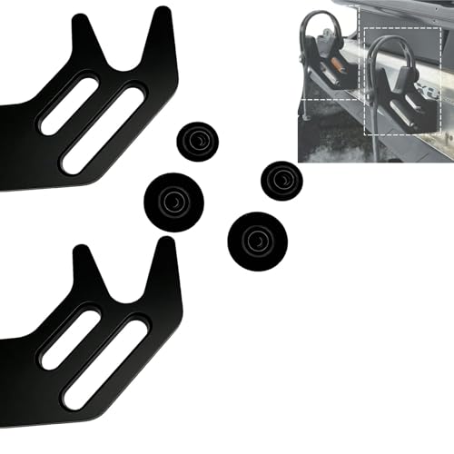 For Universal Snowmobile Ice Auger Mount with Secure Holder for Ice Fishing Equipment, Easy Tool-Free Installation-2pack