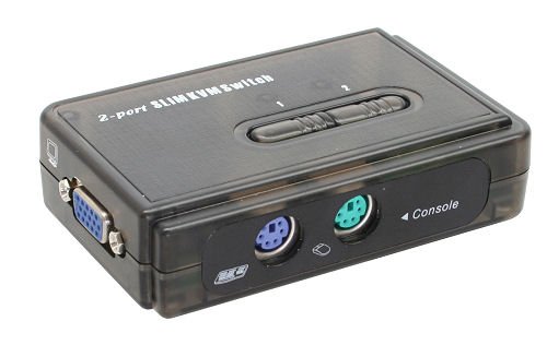 Preisvergleich Produktbild InLine KVM-Switch - PS / 2-2 x KVM Port(s) - 1 lokaler Benutzer - Desktop