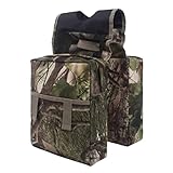 DYNWAVE General Purpose Addle Bag Camo Storage Organizer, Heavy Duty & Durability ATV for ATV Motorcycles Snowmobiles and