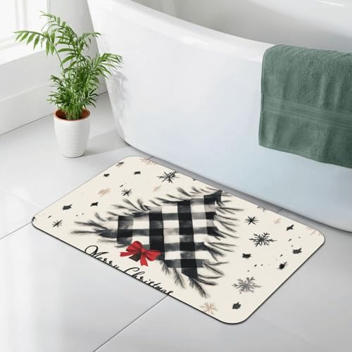 Tapis de sol antidérapant lavable 40x60cm avec envers en silicone sûr