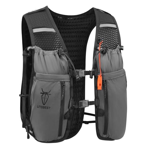 Gilet de course pour trail et randonnée UTOBEST 10 L idéal pour le marathon
