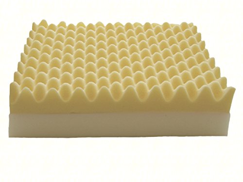 Biona Rollstuhlkissen Sitzkissen Schwerlast Höhe 12 cm (Kalt+Viscoschaum) Inkontinenzbezug (47 x 47, schwarz)