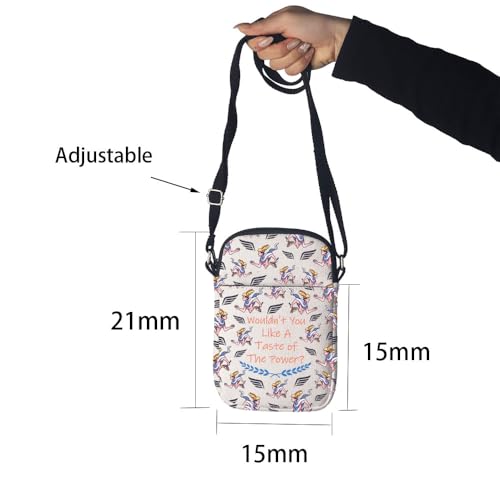 MNIGIU Greek Musical Inspired Greek God Quote Crossbody Bag Greek Mythology Gift Ancient Greece God Gift2