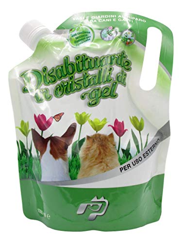Professional Pets - Répulsif en cristaux de gel pour extérieur, vases et jardins - Chiens et chats