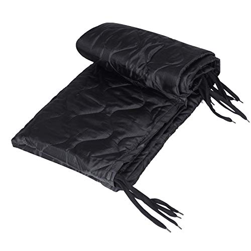 Greencity Tactical Military Woobie Blanket Poncho Liner Camping Thermal Insulated Drawstring Carry Bag Waterproof Outdoor Activities Hiking Traving，Black - Thumbnail 6