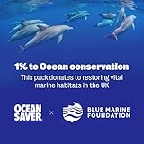 OceanSaver Eco-Friendly Dishwasher Tablets - Pack of 100 | Non-Toxic & Plastic-Free Dish Washing Tablets for Sustainable Cleaning | All in One Plant-Based Dishwasher Salt & Rinse Aid for Tough Stains - Image 8