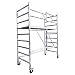 Produktbild Alumexx FS 100 A-X Klappgerüst - Fahrgerüst - Mit Luke - Aluminium - Baugerüst - Klappgerüst - Malergerüst - Arbeitsgerüst - Fahrbar - 4m Arbeitshöhe