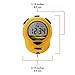 Marathon ST083013YE Adanac Digital Glow Stopwatch Timer with Extra Large Display and Digits - Battery Included (Yellow)