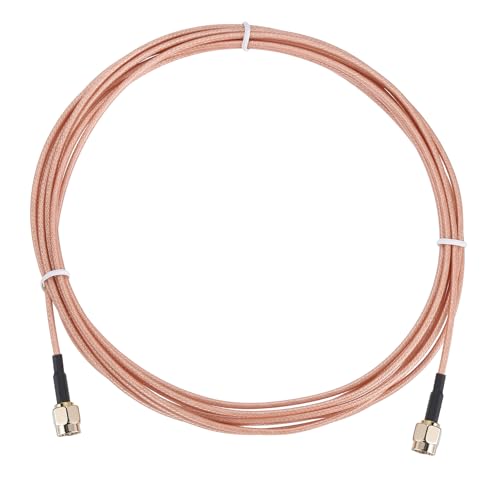 Cable coaxial RG316 SMA macho a pin macho de 5 metros para redes y antenas de radio WLAN de baja pérdida