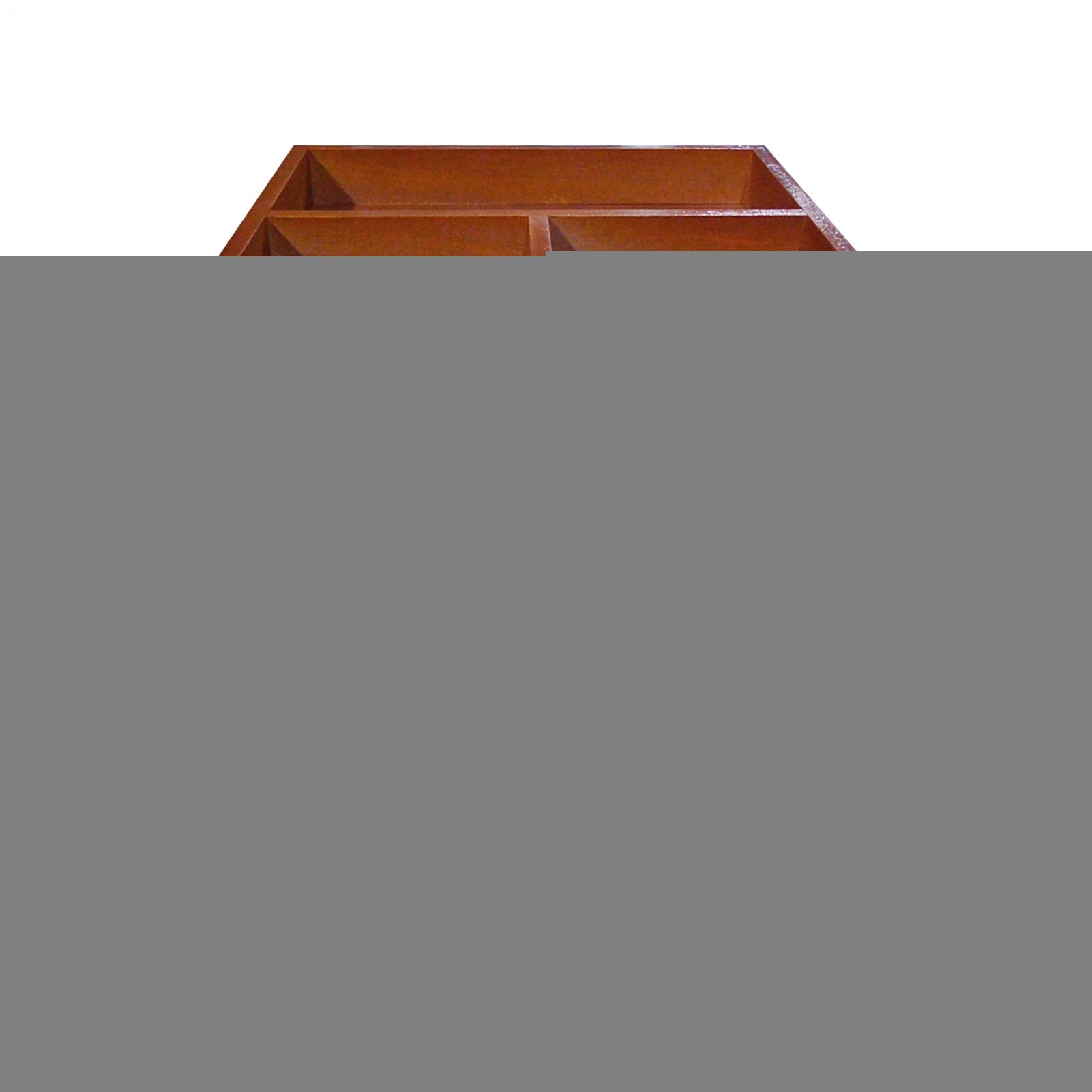 Organizador Giratorio para Tocador Expositor De Madera Decoración Rústica