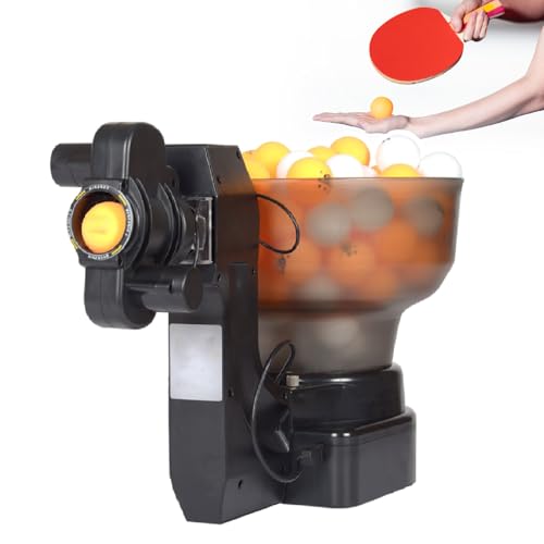 Robot de tennis de table à 110 balles de capacité et trajectoires multiples