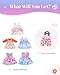 BABESIDE 6 Sets of Baby Doll Clothes for 14-18 Inch Dolls, Cute Babydolls Clothes and Dolls Dress with Baby Doll Accessories for Kids Pretend Play Toys