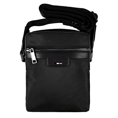 BOSS Ray_N_NS Zip, Reporter_Con_Zip Uomo, Black1, One Size