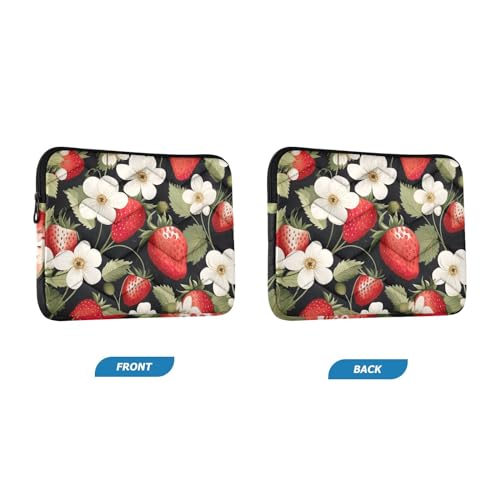 Funda para portátil de 13-14 pulgadas con estampado floral miniatura 2