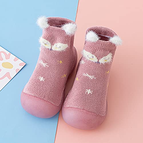Sock Shoes Toddler,Infant Boys Girls Animal Prints Cartoon Socks Shoes Mesh The Floor Socks Non Slip Prewalker Shoes3