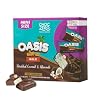 ChocZero Milk Chocolate Coconut & Almond Candy Bars, No Added Sugar, High Fiber, Gluten Free, Keto Friendly Mini Oasis Bars (16 Count Box)