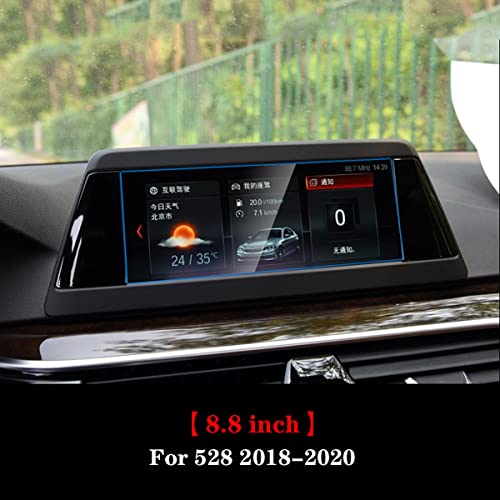 Funiur Painel de instrumentos de tela do carro endureceu filme de vidro GPS Velocímetro De proteção