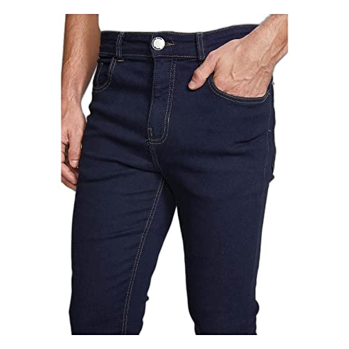 Calça Jeans Masculino Skinny Com Elastano
