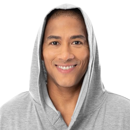 IZOD Men's Tri-blend Baby French Terry Robe3