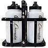 Champion Sports Plastic Water Bottle Set, Quart, Black