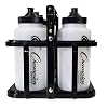 Champion Sports Plastic Water Bottle Set, Quart, Black