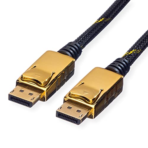 Cable DisplayPort de 3 metros ROLINE Gold conexión DP macho a macho ST - ST