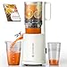 AOBOSI Slow Juicer mit 135 mm XXL-Einfüllöffnung – 1,5 L, 200 W leiser Entsafter mit Rückwärtslauf, Dreifachfilter & Press-Schnecke – Entsafter Gemüse und Obst Testsieger